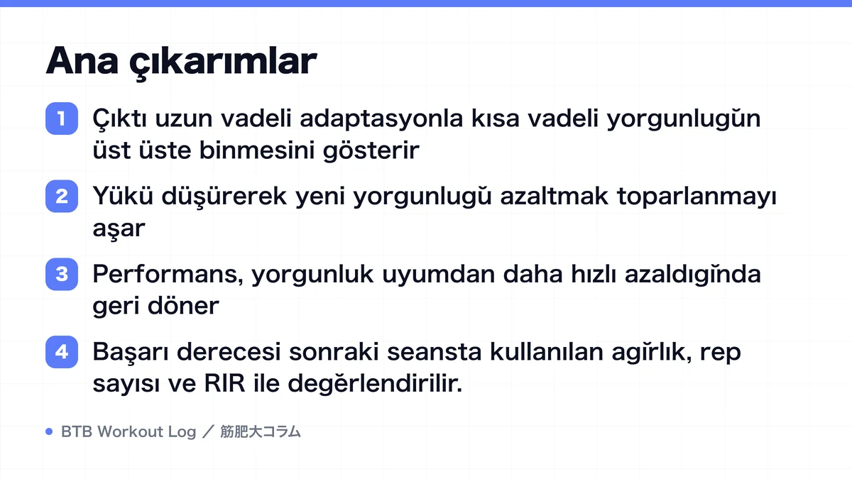 Diagram: Ana çıkarımlar