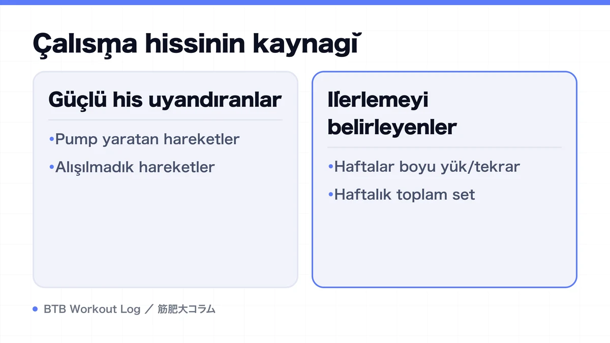 Diagram: Çalışma hissinin kaynağı