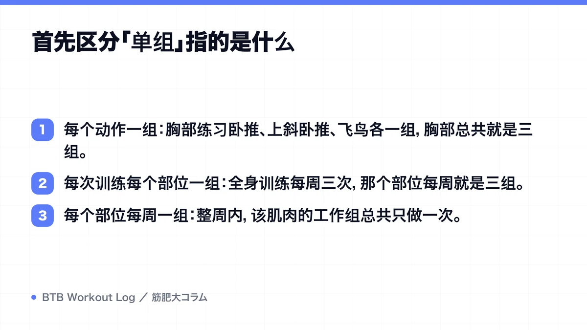 Diagram: 首先区分「单组」指的是什么