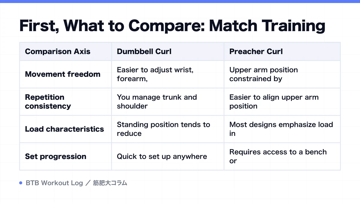 Diagram: First, What to Compare: Match Training