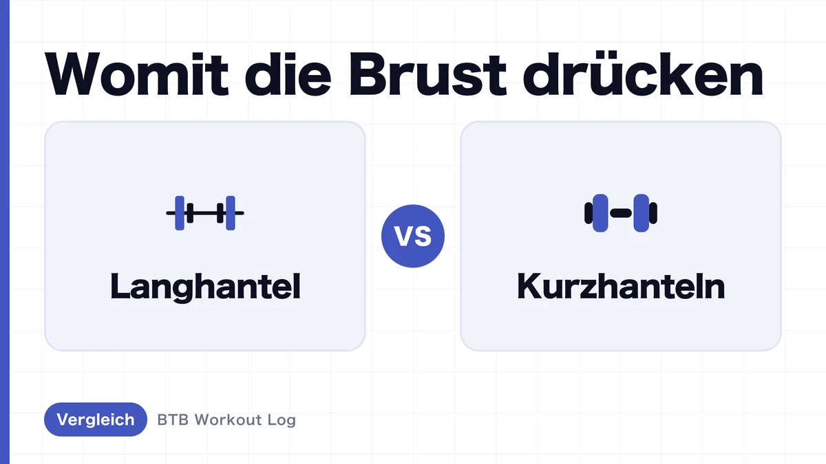Langhantel vs Kurzhanteln: Welcher ist besser für Brustmuskeln?