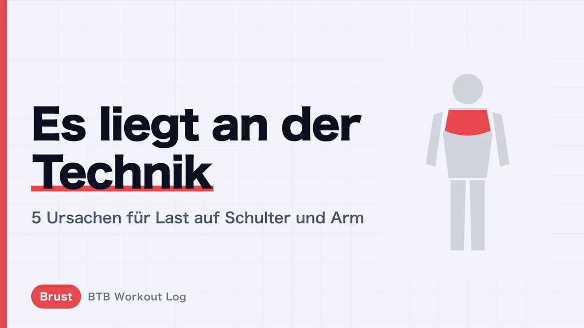 Bankdrücken trifft die Brust nicht: 5 Ursachen | Form korrigieren, wenn Schulter und Arme übernehmen