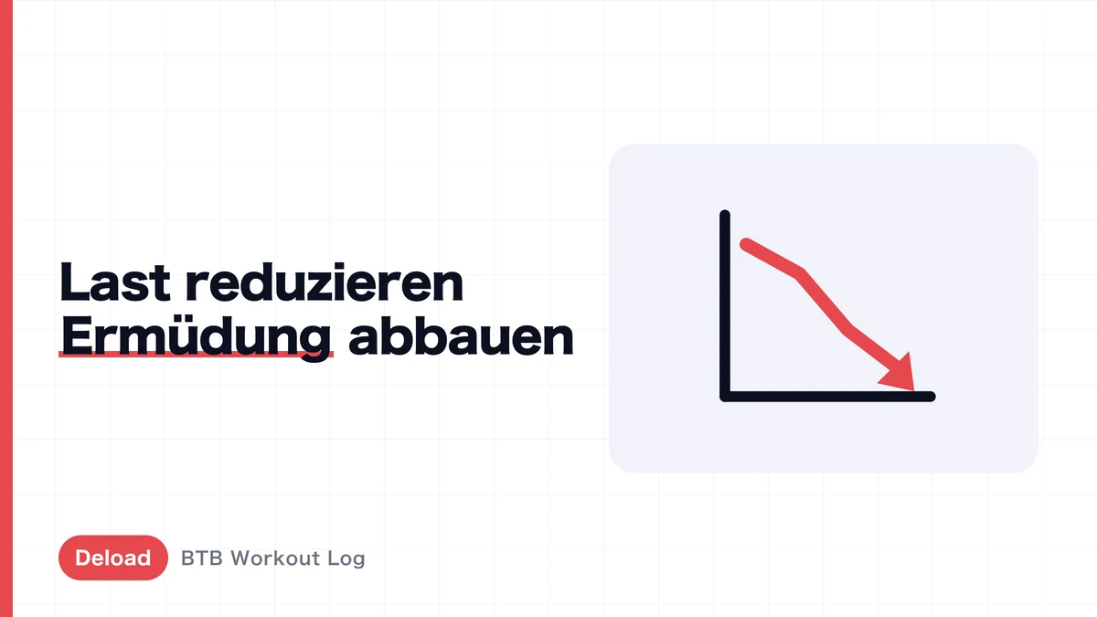 Deload richtig machen | Vollständiger Guide zu Frequenz, Dauer und wie viel du zurücknimmst