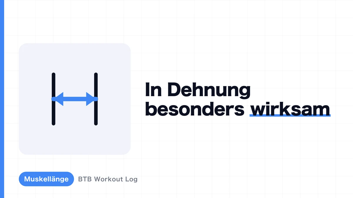 Warum fördert Belastung in gestreckter Position den Muskelaufbau?