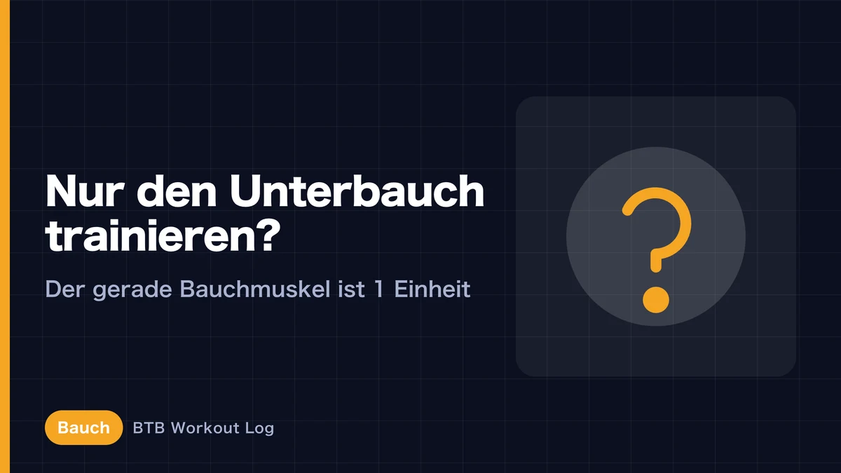 Untere Bauchmuskeln isolieren? Was Unterbauchübungen wirklich leisten