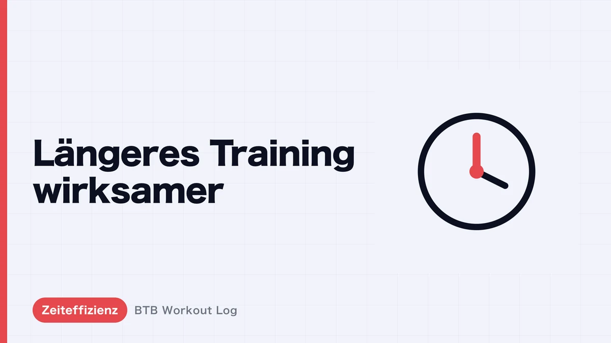 Längeres Training = bessere Ergebnisse? Ein Trugschluss