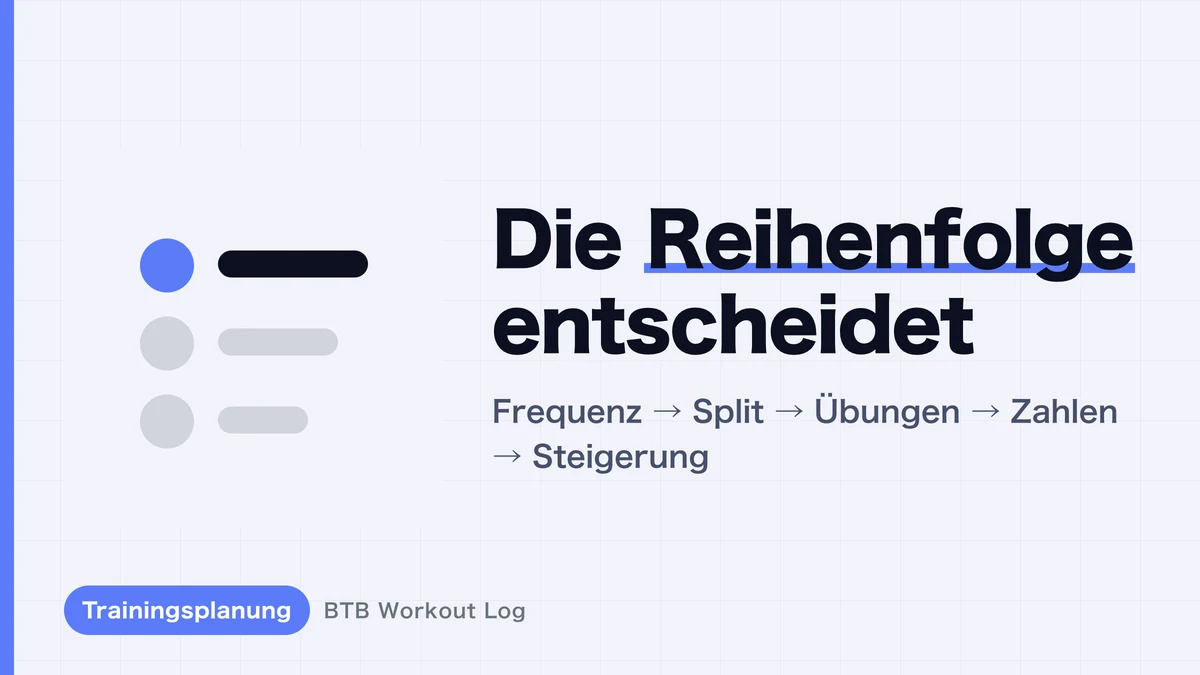 Muskelaufbau-Programm in 5 Schritten erstellen | Deinen eigenen Plan designen, auch als Anfänger