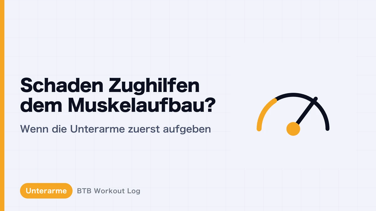 Zughilfen beim Muskelaufbau | Rücken ausreizen trotz müder Unterarme