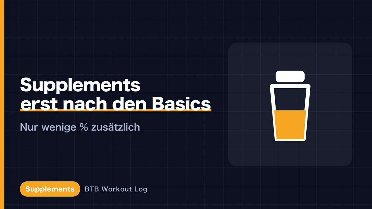 4 Supplements, die wirklich Muskeln aufbauen | Evidenzbasierte Rankings und was du überspringen kannst