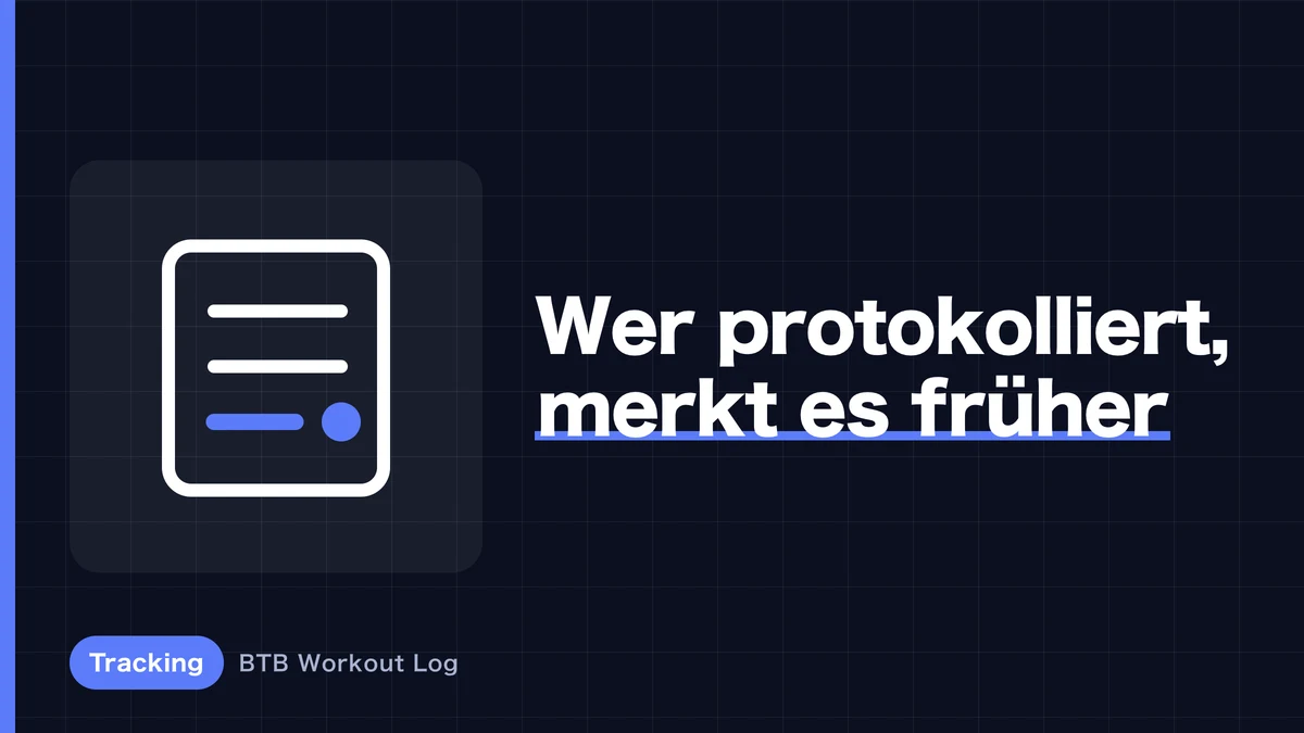Warum Trainingslogger früher Plateaus erkennen