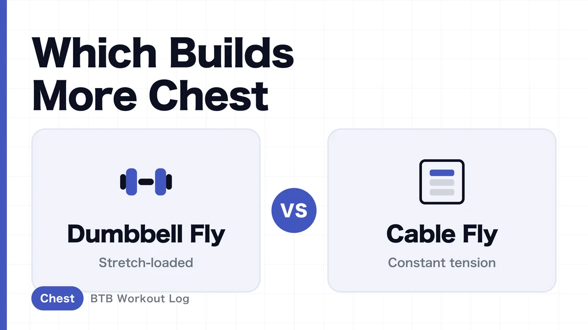 Dumbbell Fly vs Cable Fly | Which Is Better for Chest Hypertrophy?