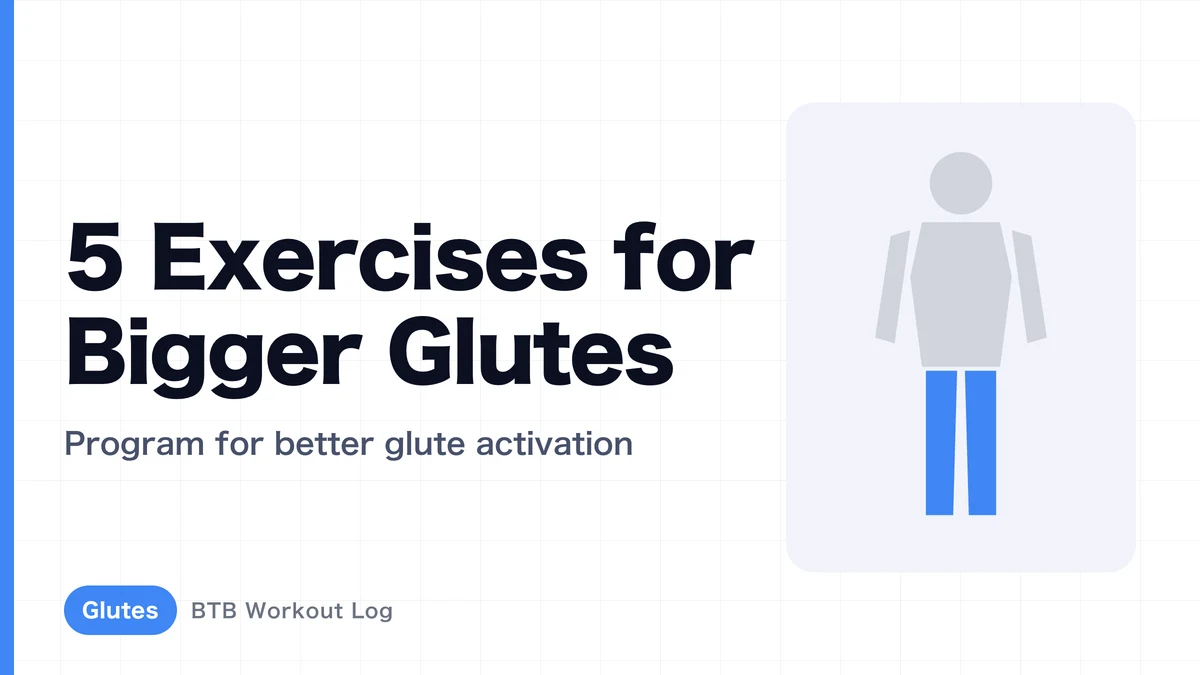 Glute Exercises: 5 Best Moves for Growth | Fix Why You Can’t Feel Your Glutes
