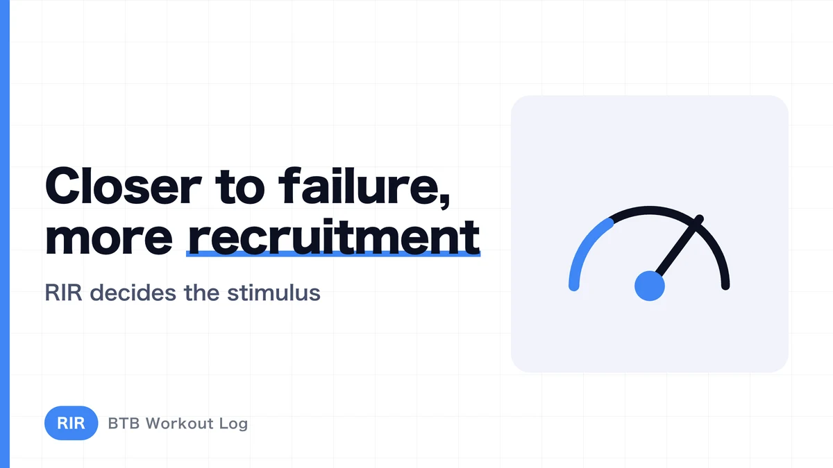 How Does Stimulus Change as RIR Drops? Understanding Proximity to Failure