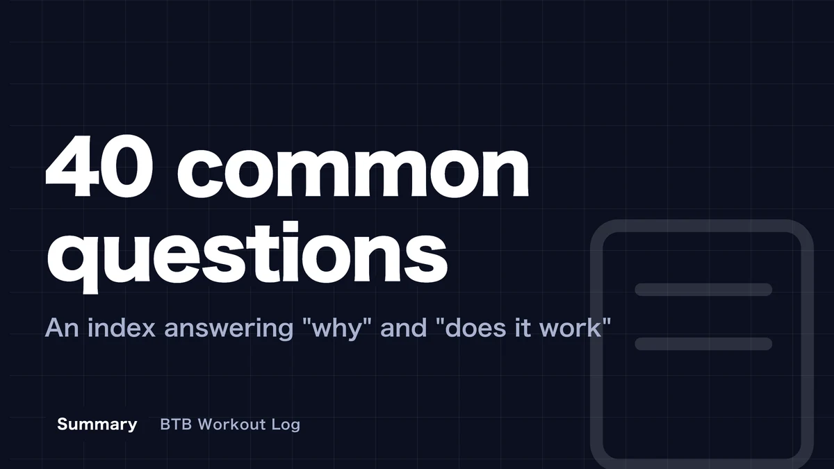 40 Common Hypertrophy Questions | "Why Does This Happen" and "Does This Actually Work"