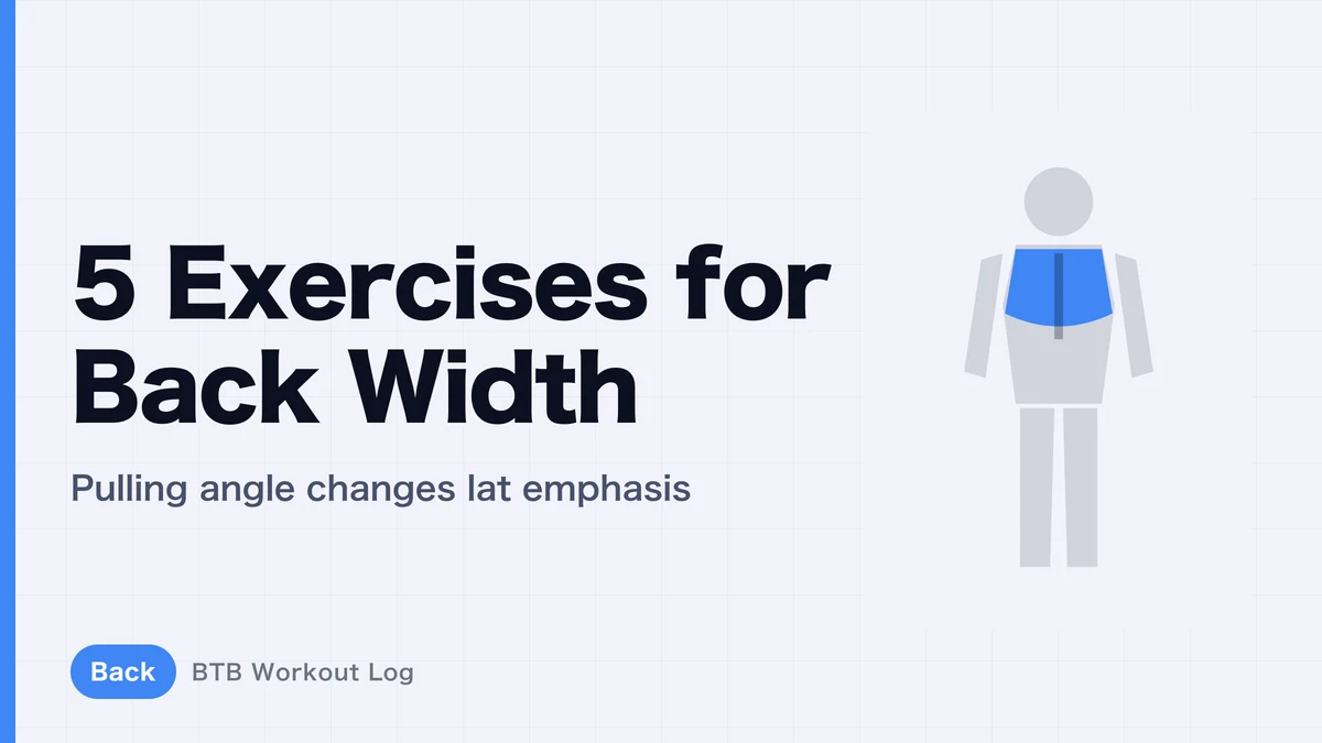 Lat Width Exercises: 5 Best Moves for a Wider Back