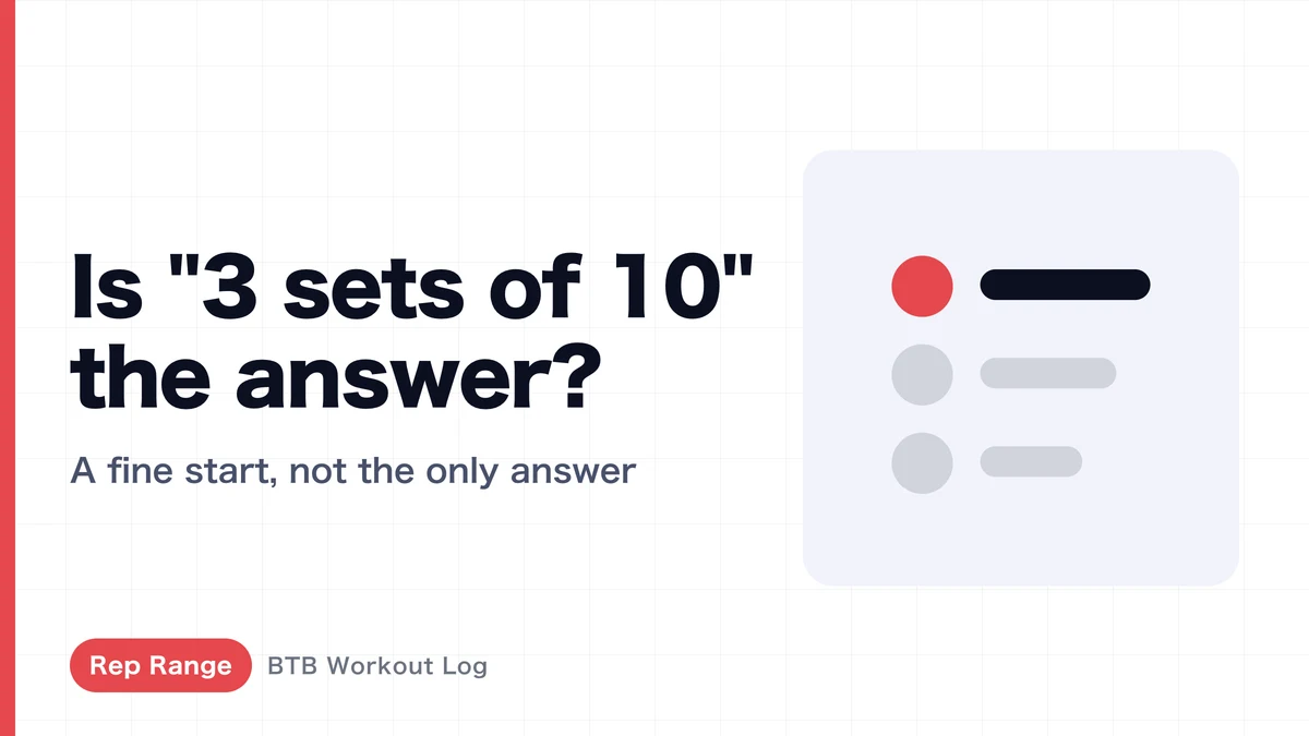 Why "3 Sets of 10" Isn't Necessarily the Right Answer for Hypertrophy
