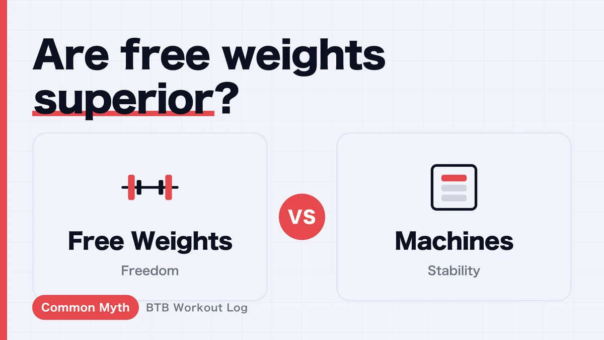 Are Free Weights Really Better Than Machines?