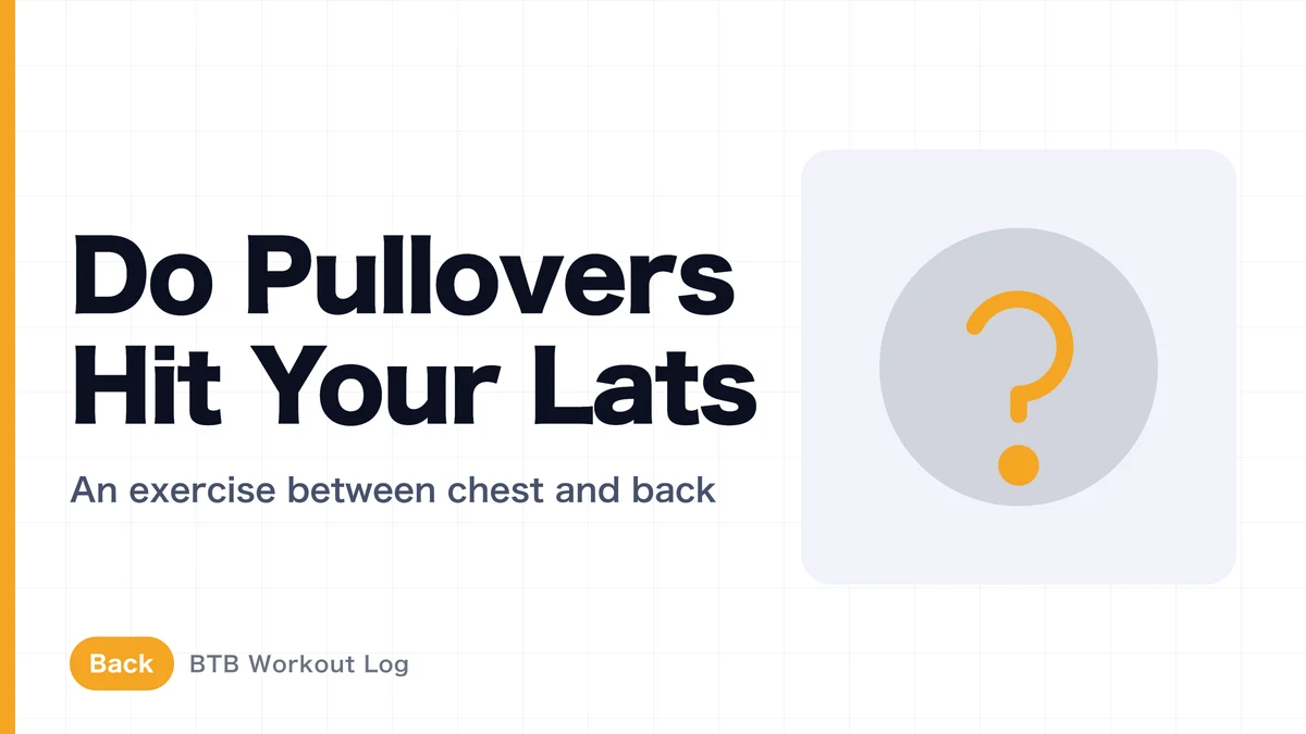 Pullover for Lats: Does It Work, and Is It Worth Adding to Back Day?