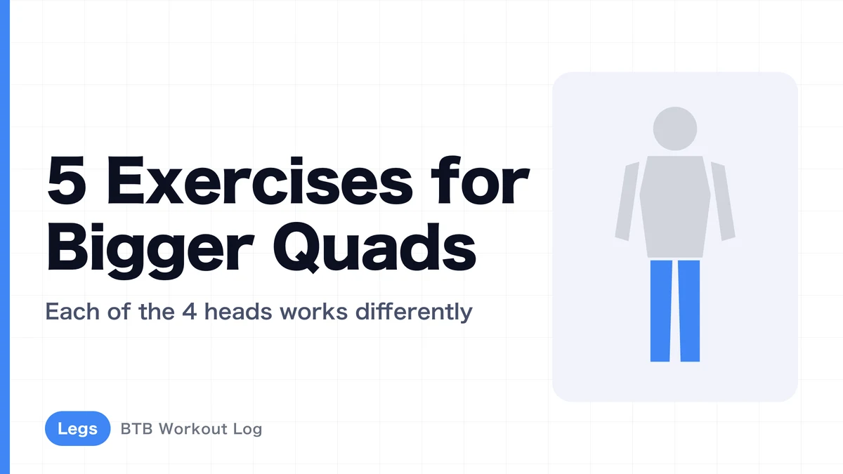 Quad Exercises for Size: 5 Moves for All 4 Heads and How to Combine Them
