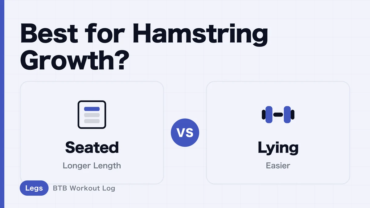 Seated vs Lying Leg Curl | Which Builds Bigger Hamstrings?