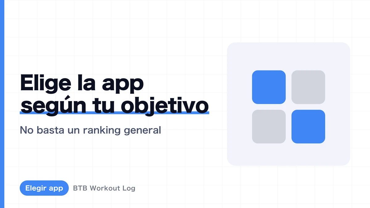 Icono de BTB Workout Log y pantallas reales de registro, evolución del volumen y análisis de series por músculo