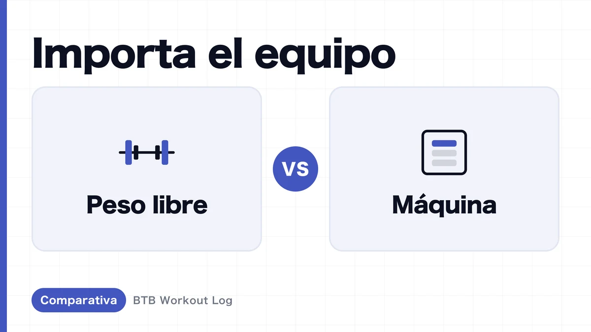 Pesos libres vs máquina: ¿cuál es superior para la hipertrofia muscular?
