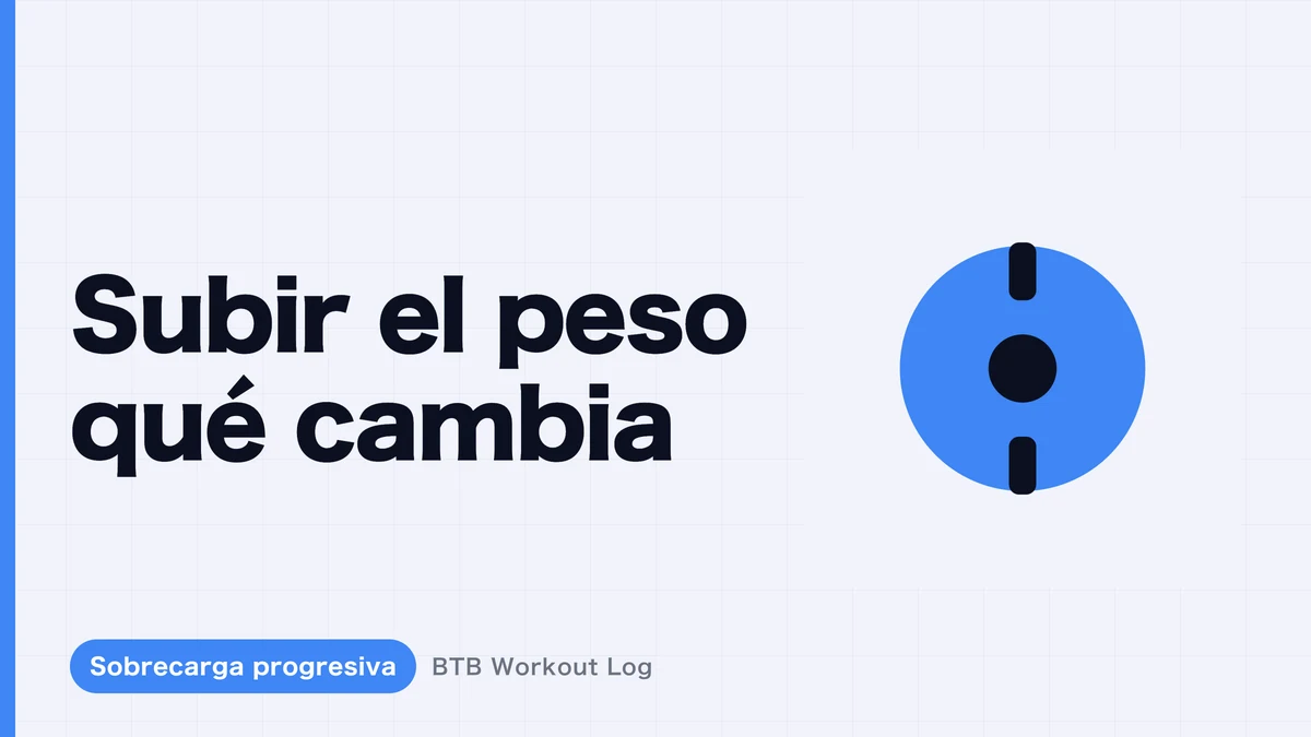 ¿Por qué aumentar el peso genera hipertrofia muscular? Cómo funciona la sobrecarga progresiva