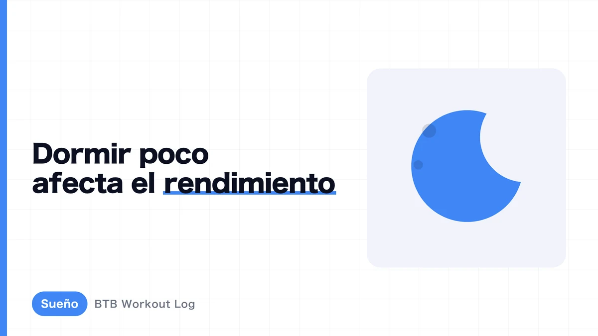 ¿Qué ocurre en tu entrenamiento sin suficiente sueño? La cadena de caída de rendimiento