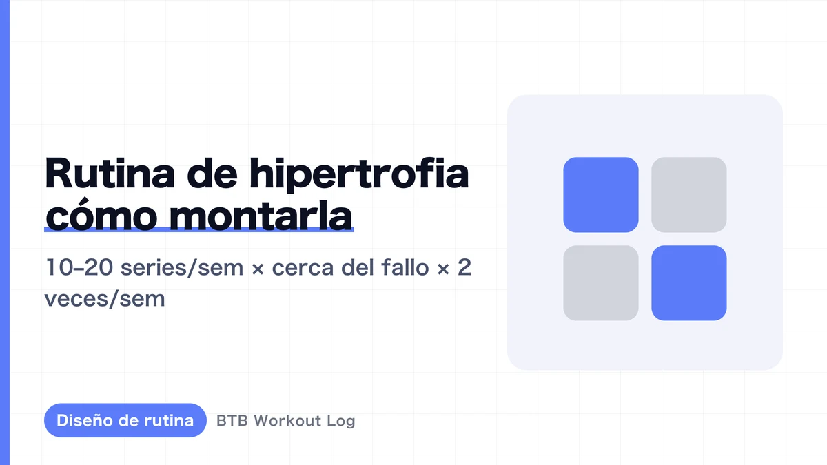 La mejor rutina para ganar masa muscular | Programas listos para 2-5 días a la semana