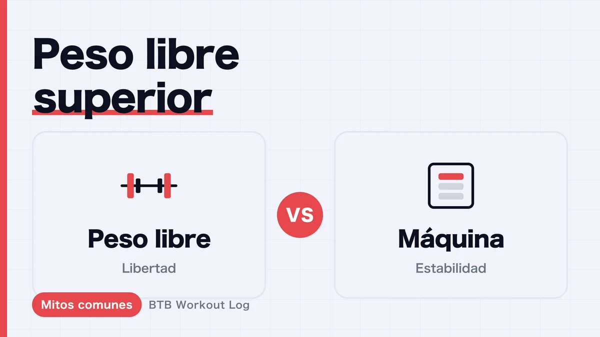 ¿Es verdad que los pesos libres superan a las máquinas?