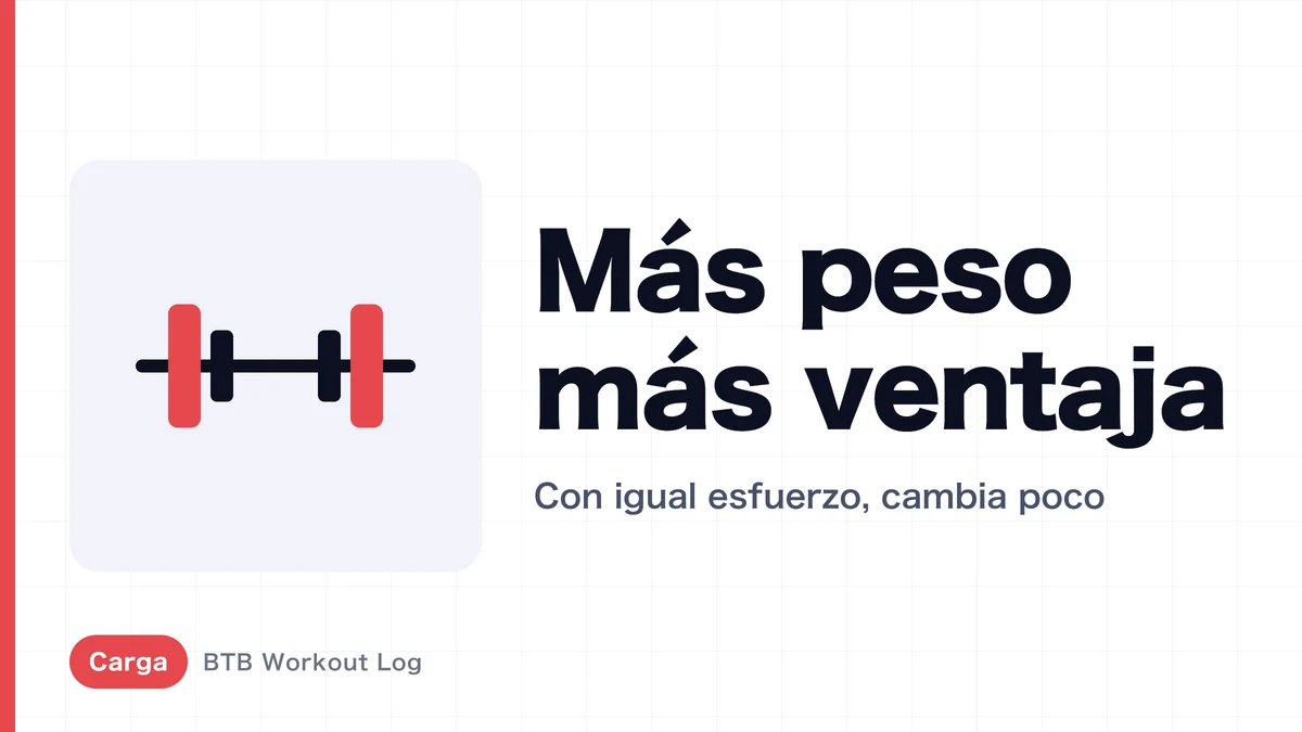 Cargas pesadas no siempre favorecen más la hipertrofia muscular