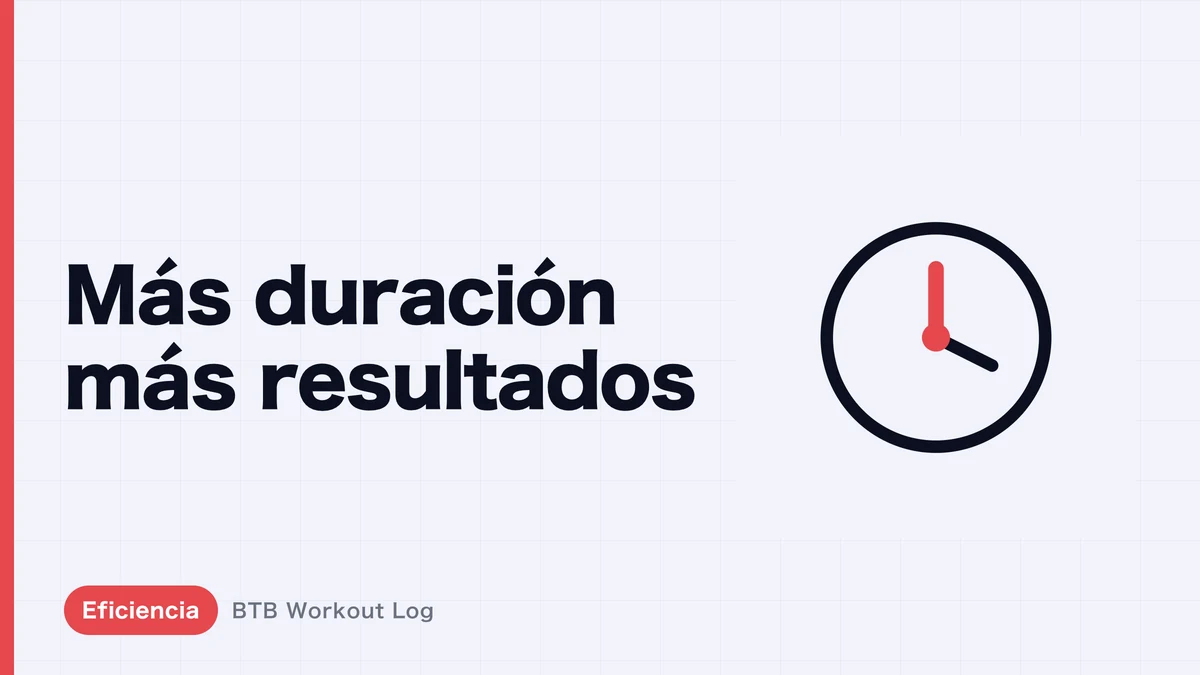 ¿Es falso que los entrenamientos más largos sean más efectivos?