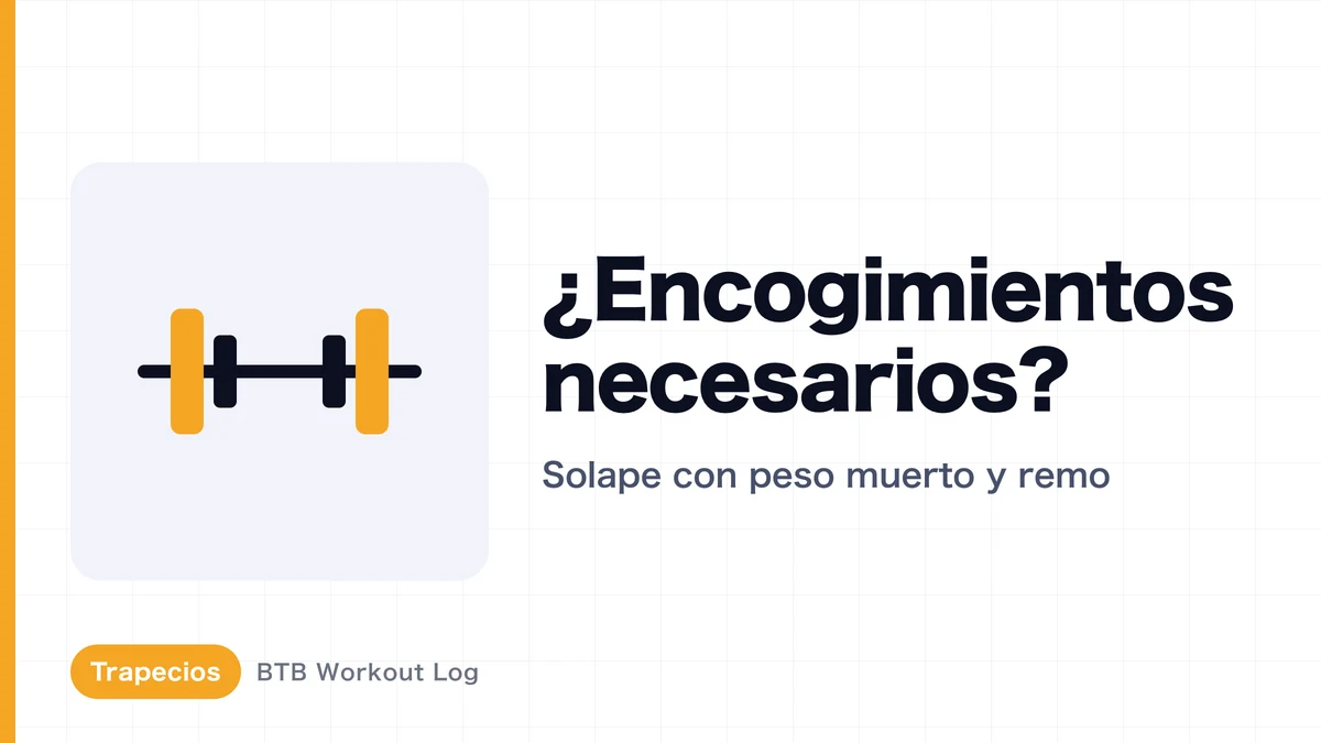 Shrugs para aumentar el trapecio: ¿son necesarios? Diferencias con peso muerto y remo
