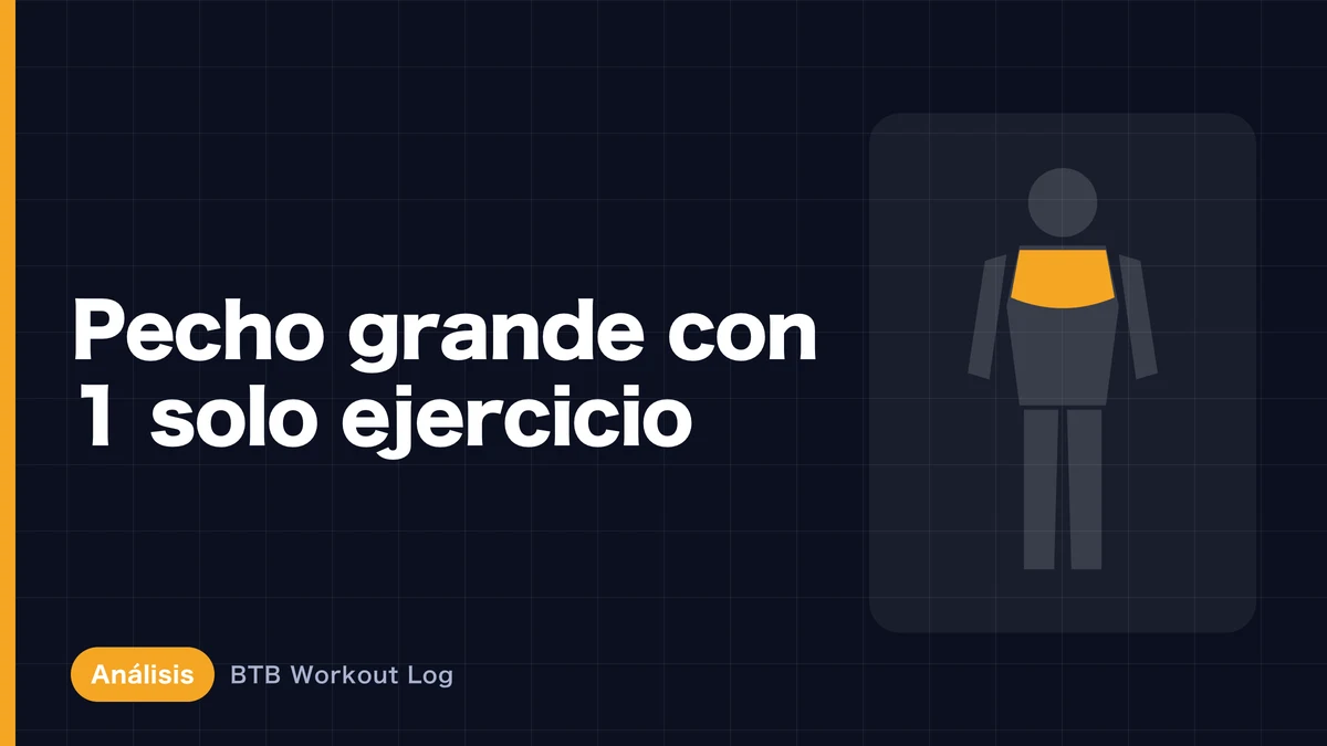 ¿Se puede aumentar el pecho con un solo ejercicio?