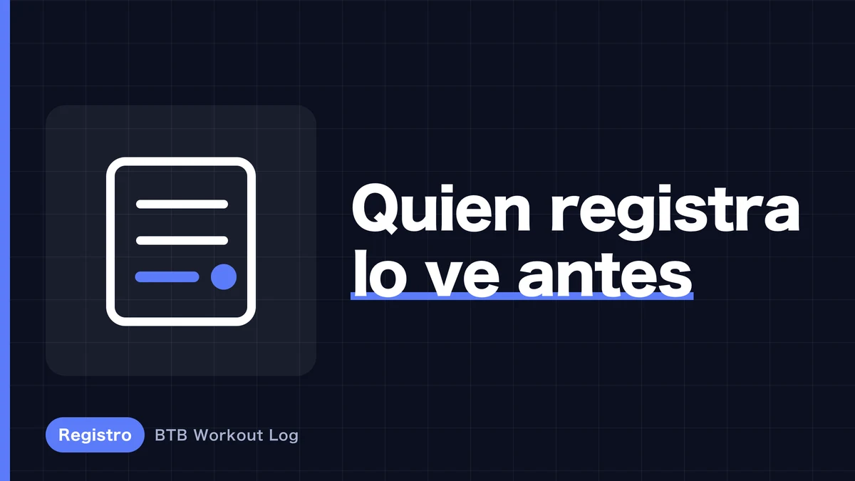 Registros de entrenamiento: detección temprana de estancamiento