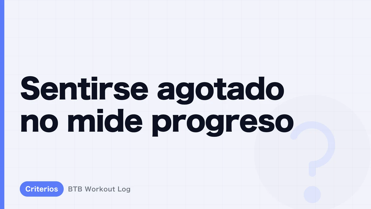 Por qué la sobrecarga progresiva importa más que la sensación de esfuerzo en la hipertrofia muscular