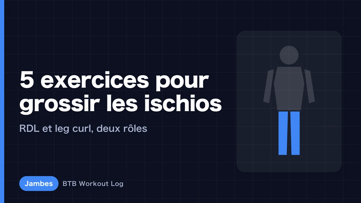 Ischio-jambiers : 5 exercices pour prendre du volume | Pourquoi associer RDL et leg curl