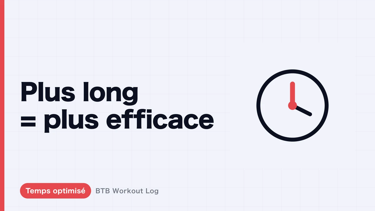 Plus long = plus efficace ? La vérité sur la durée d'entraînement
