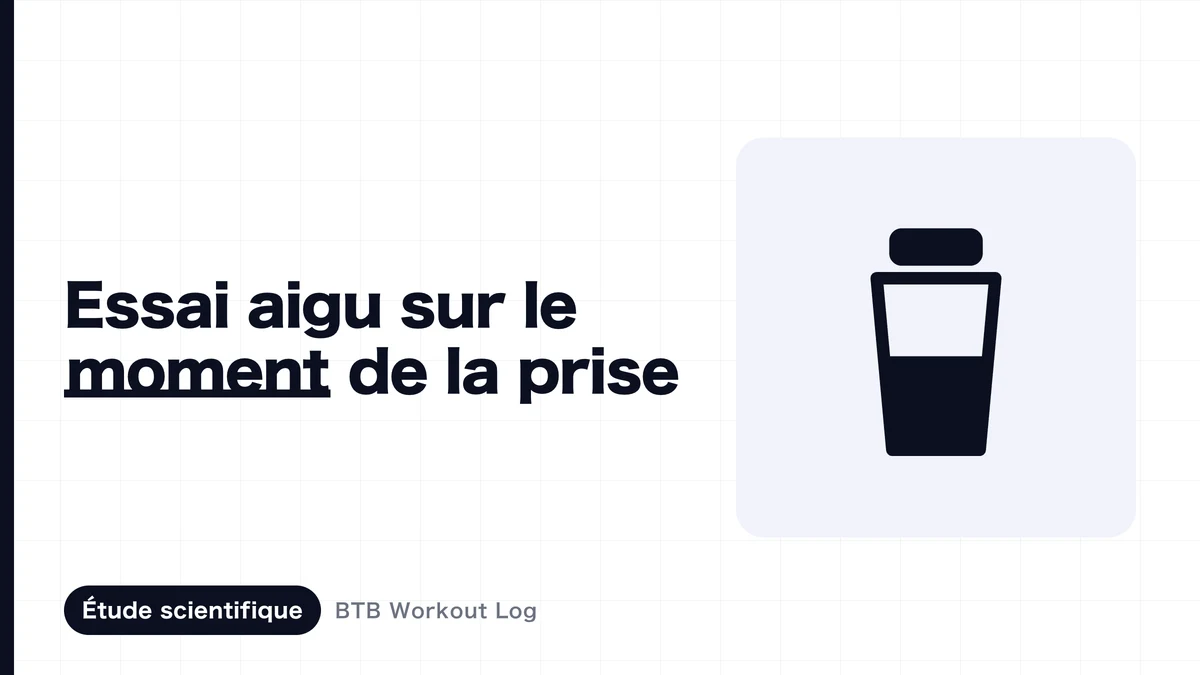 Une image montrant le moment de l'apport nutritionnel avant et après l'entraînement musculaire à l'aide de deux shakers et d'une horloge