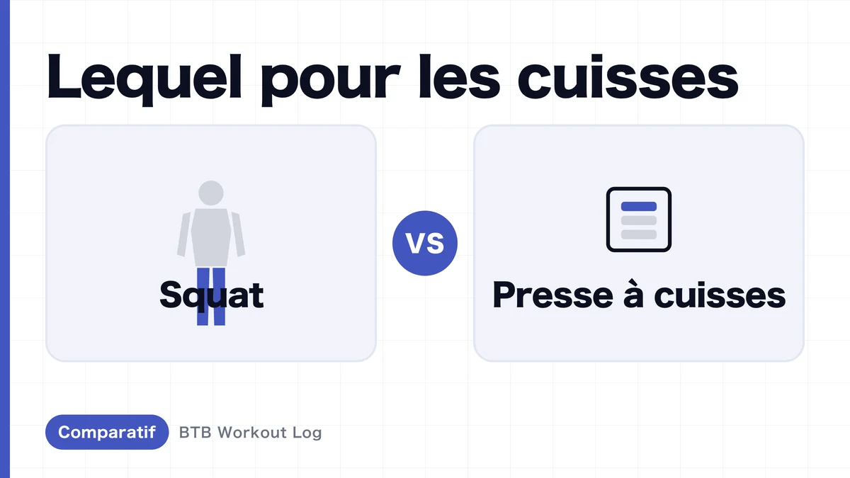 Squat vs Leg Press : quel exercice choisir pour agrandir vos quadriceps ?