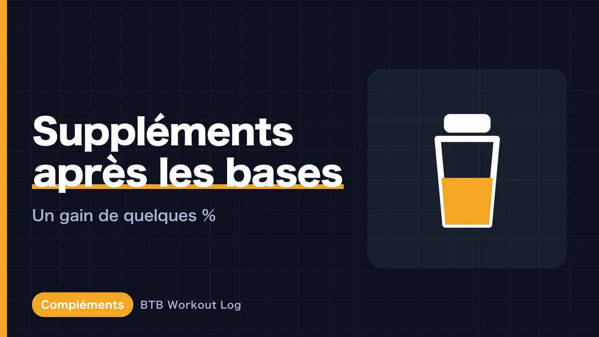 4 suppléments qui favorisent vraiment la prise de muscle | Classement basé sur les preuves et ce qu'on peut éviter