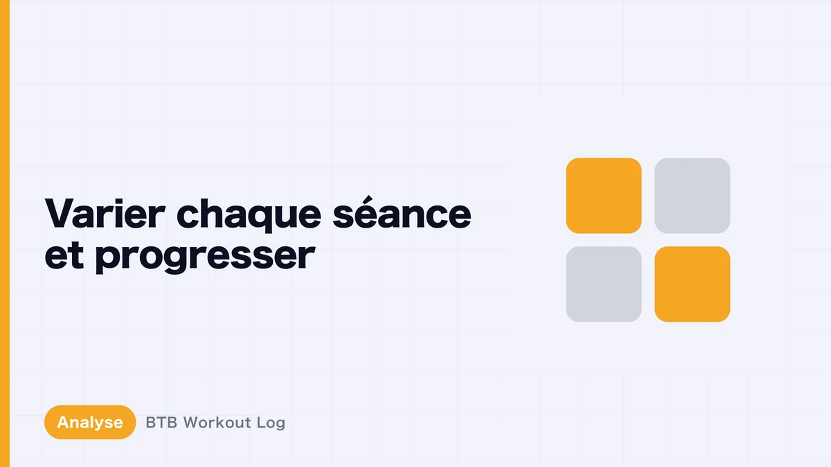 Peut-on obtenir une surcharge progressive en changeant d'exercices à chaque séance ?