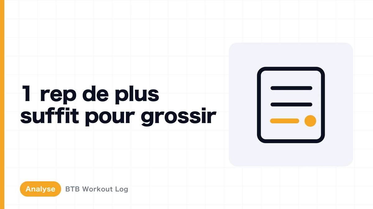 Pouvez-vous développer du muscle simplement en ajoutant une répétition à chaque fois ?