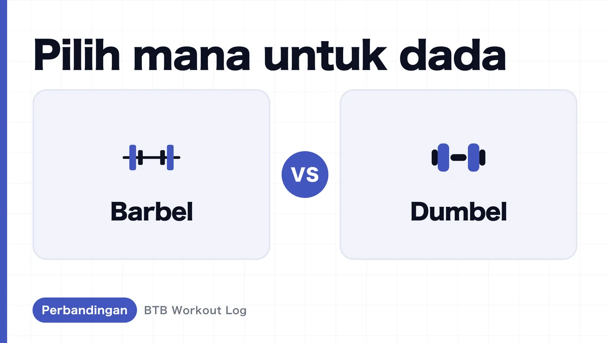 Barbell Bench Press vs Dumbbell Bench Press: Mana yang Lebih Efektif Membesarkan Dada?