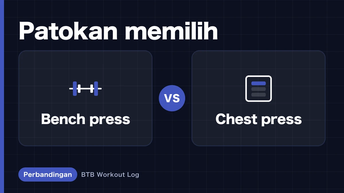 Bench Press vs Chest Press untuk Hipertrofi Otot: Cara Memilih yang Tepat