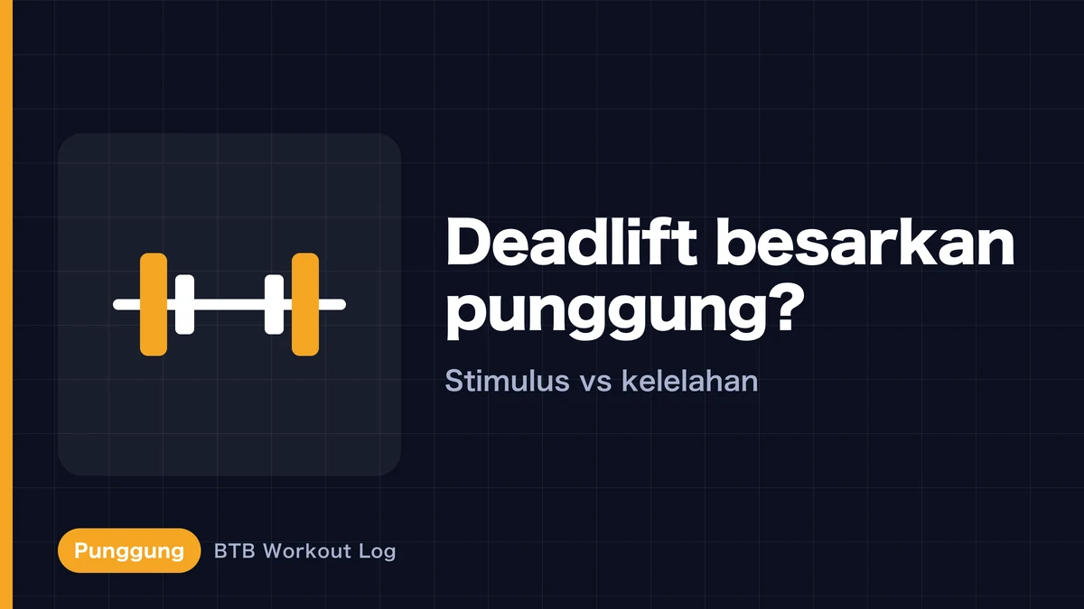 Deadlift untuk Punggung: Seberapa Efektif bagi Hipertrofi Otot?