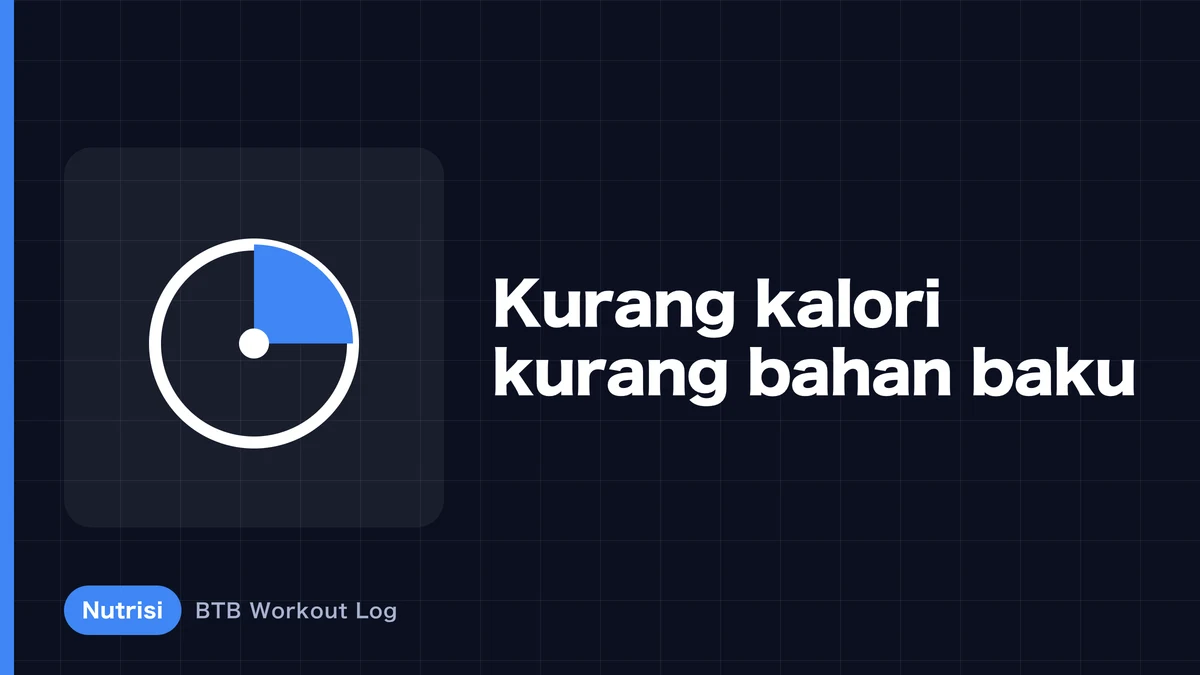 Defisit Kalori dan Hipertrofi Otot: Mengapa Pertumbuhan Otot Melambat?