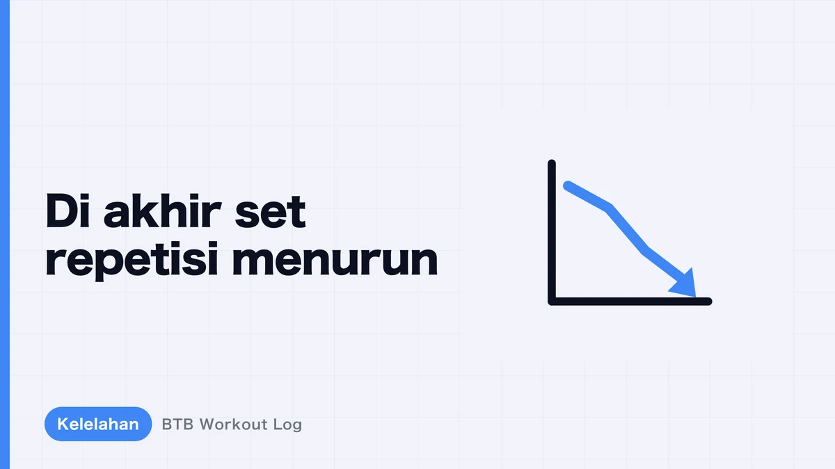 Rep Turun di Set Akhir: Penyebab Kelelahan dan Cara Menilainya