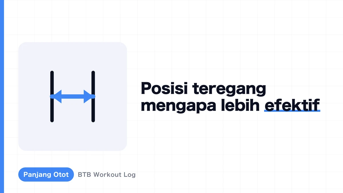 Beban pada Posisi Otot Teregang: Mengapa Efektif untuk Hipertrofi Otot?