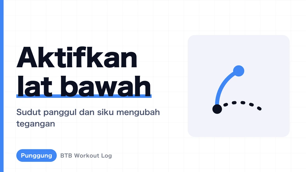 Lat Bawah: Teknik dan Latihan untuk Melebarkan Punggung hingga Pinggang
